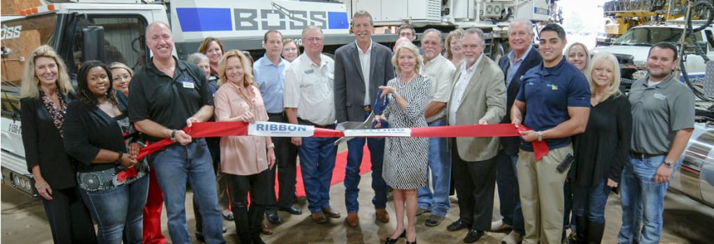 BOSS Crane & Rigging Longview, TX Ribbon Cutting