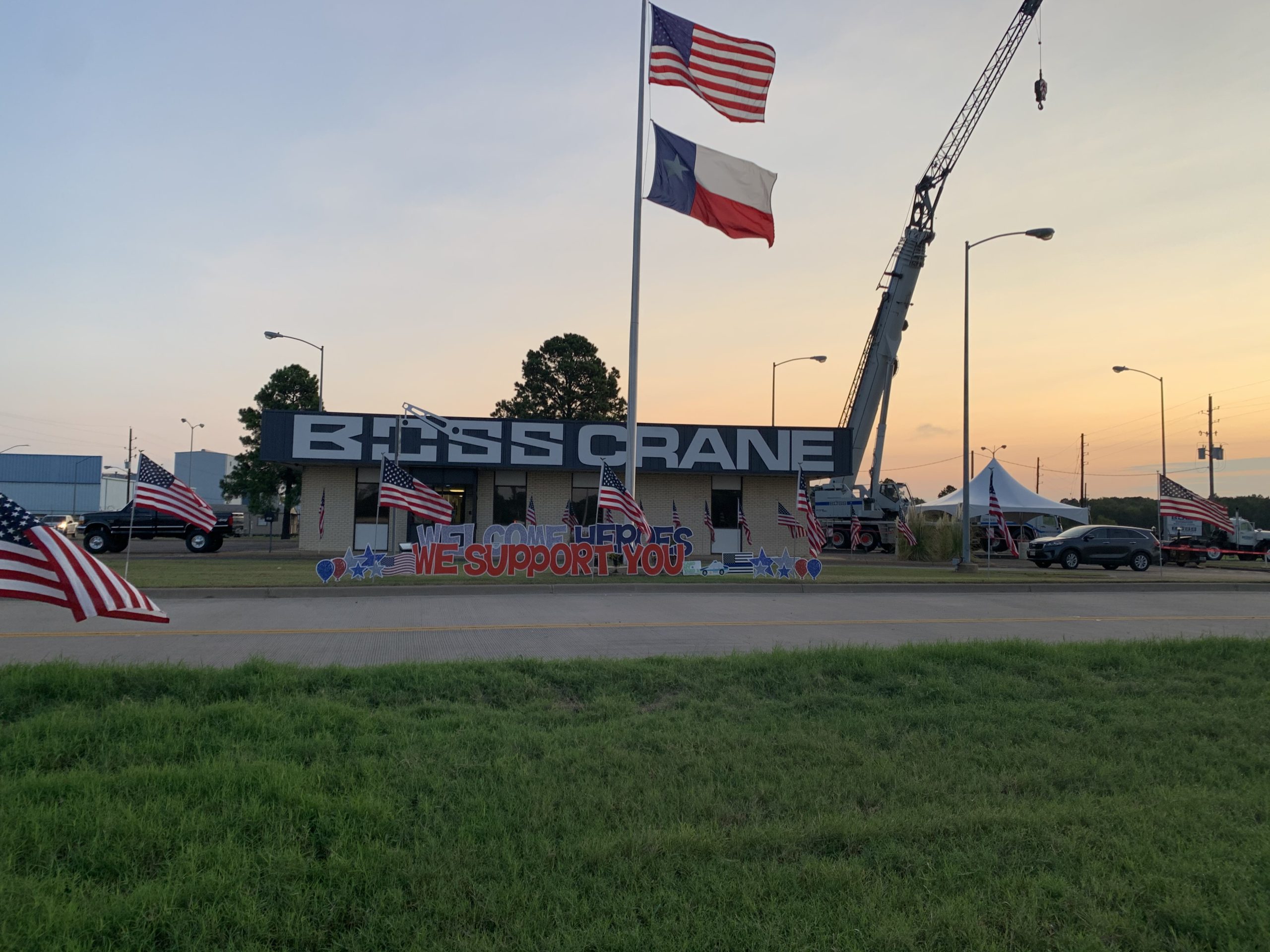 BOSS Crane & Rigging Services Crane Services Longview, Texas